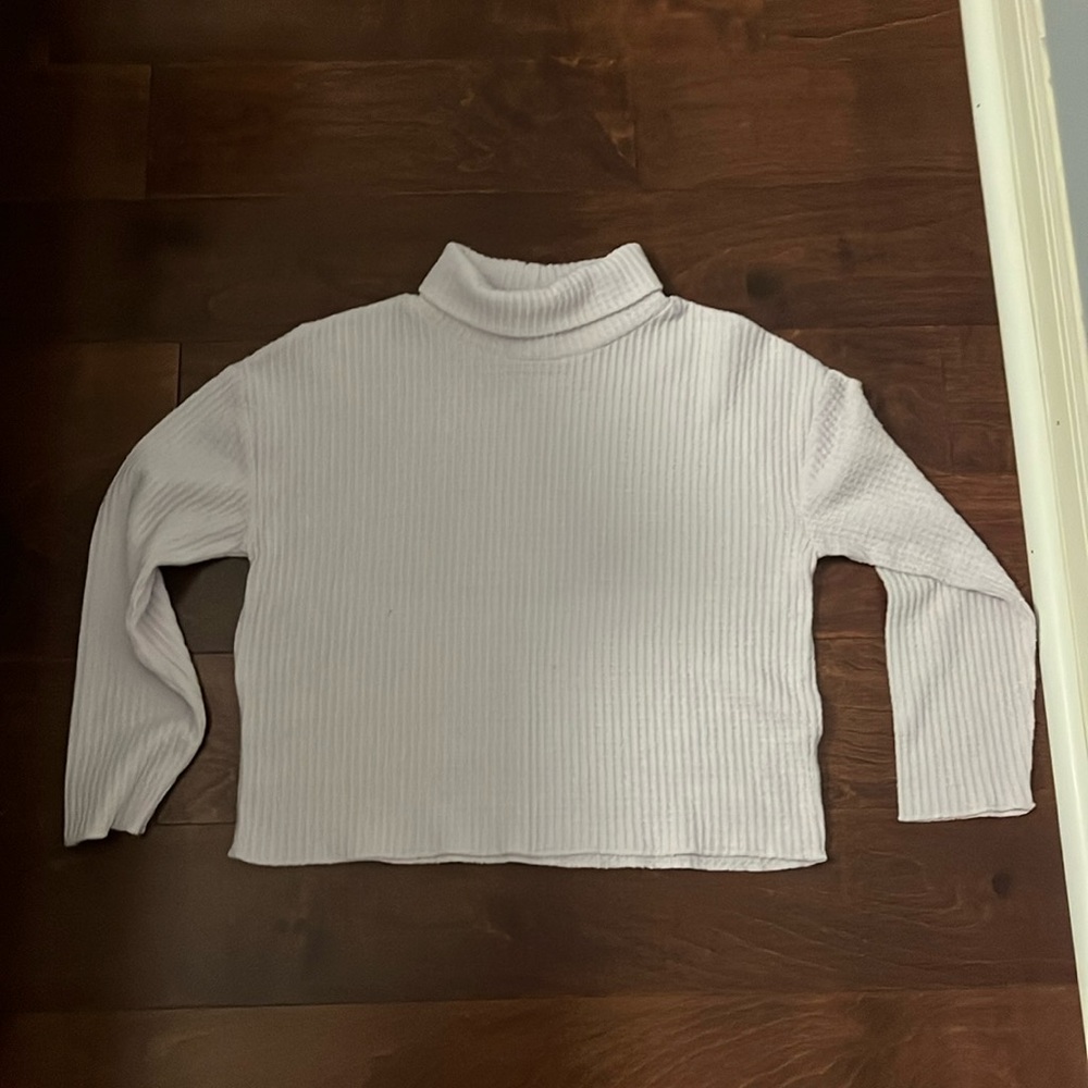 Worn 1-2 times purple turtle neck